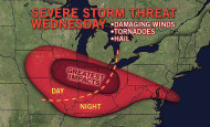 Derecho 2013 Map