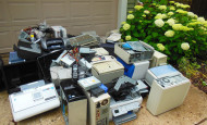 eWaste Recycle on Driveway