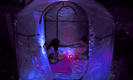 Greenhouse Sleepover Camping
