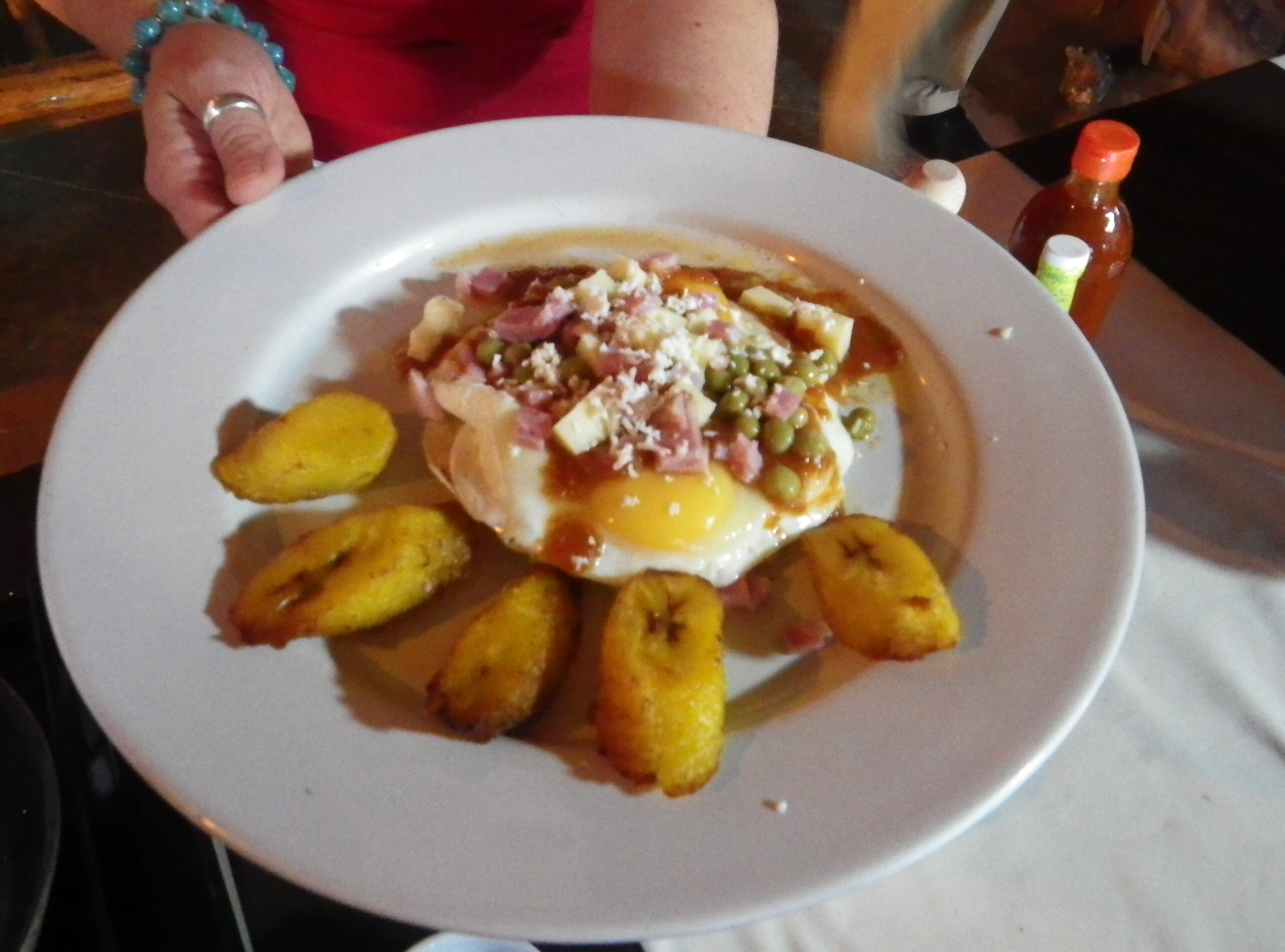 Huevos Montulenos Breakfast Eggs Cooked in Mexico