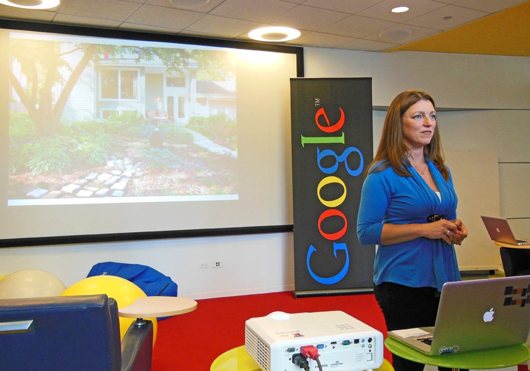 Shawna Coronado at Google speaking