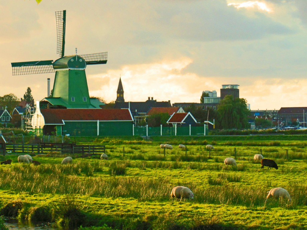 Best photos - Sunset in Holland