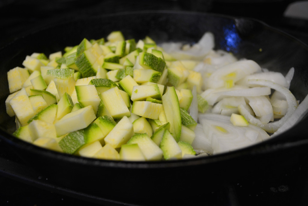 Peppered Zucchini Hash Ingredients