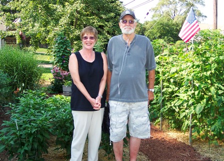 Susan and Larry’s Front Lawn Vegetable Garden—A Healing Retreat!