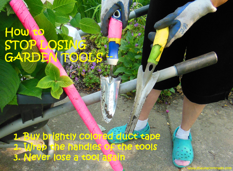 Stop Losing The Garden Tools Duct Tape