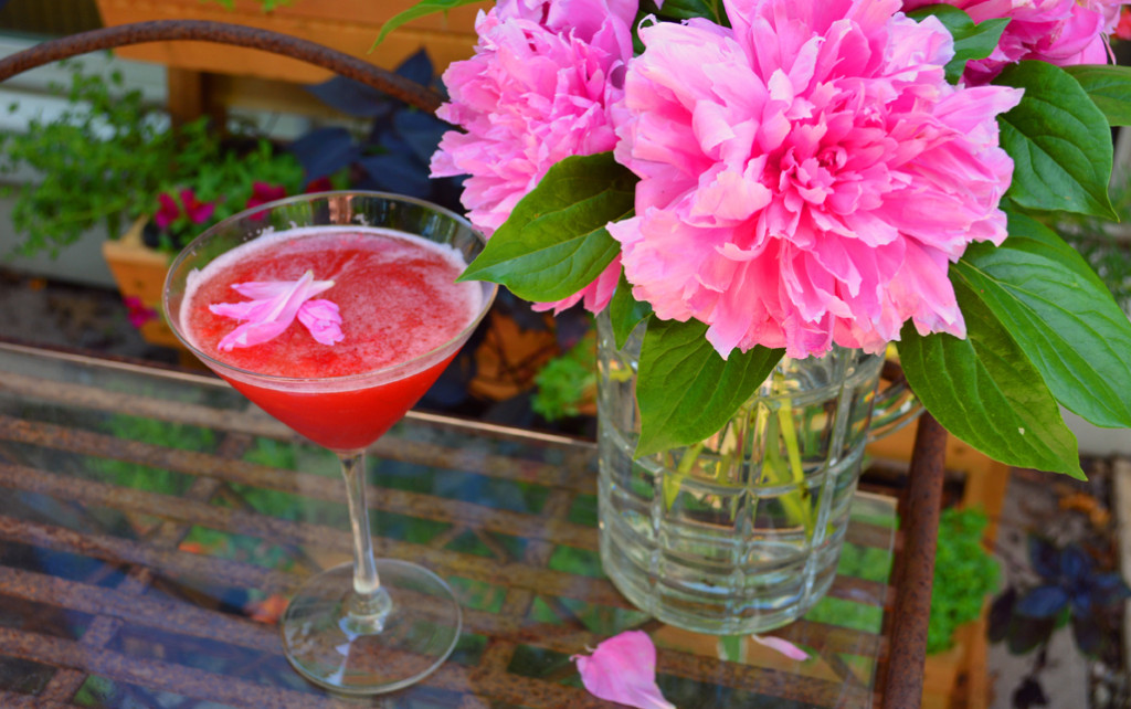 Pink Martini with Pomegranate and Peony