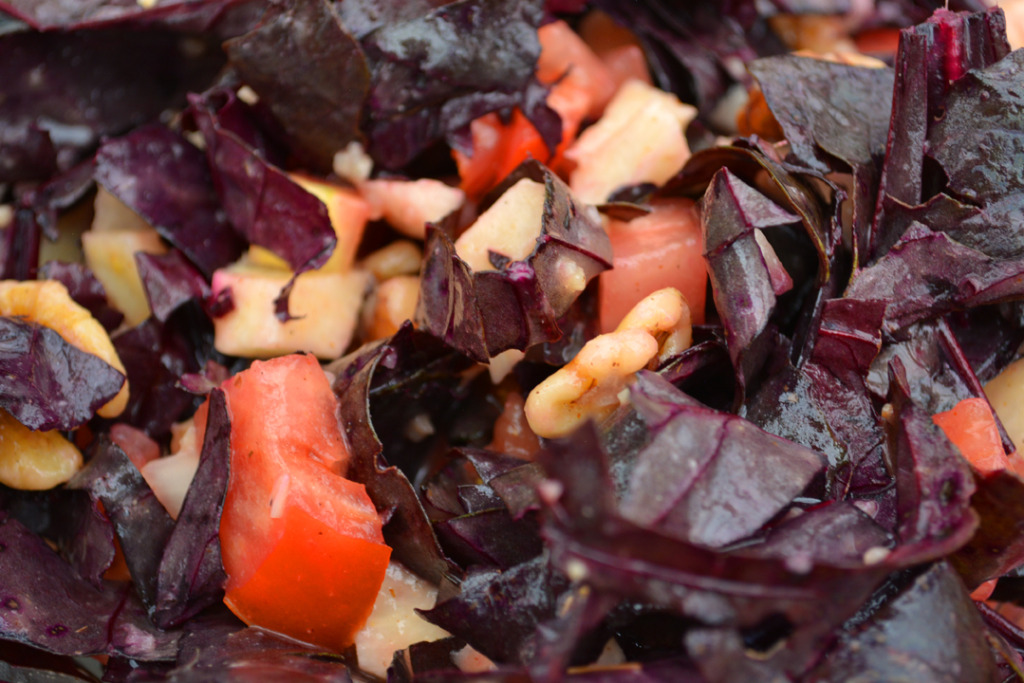 Vegan Beet Green Salad Vegan Recipe