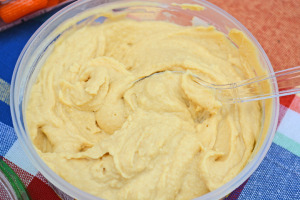 Healthy Snacks Lemon Hommus Face Recipe Hummus