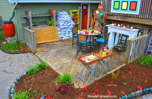 Backyard Makeover Garden Potting Room Renovation