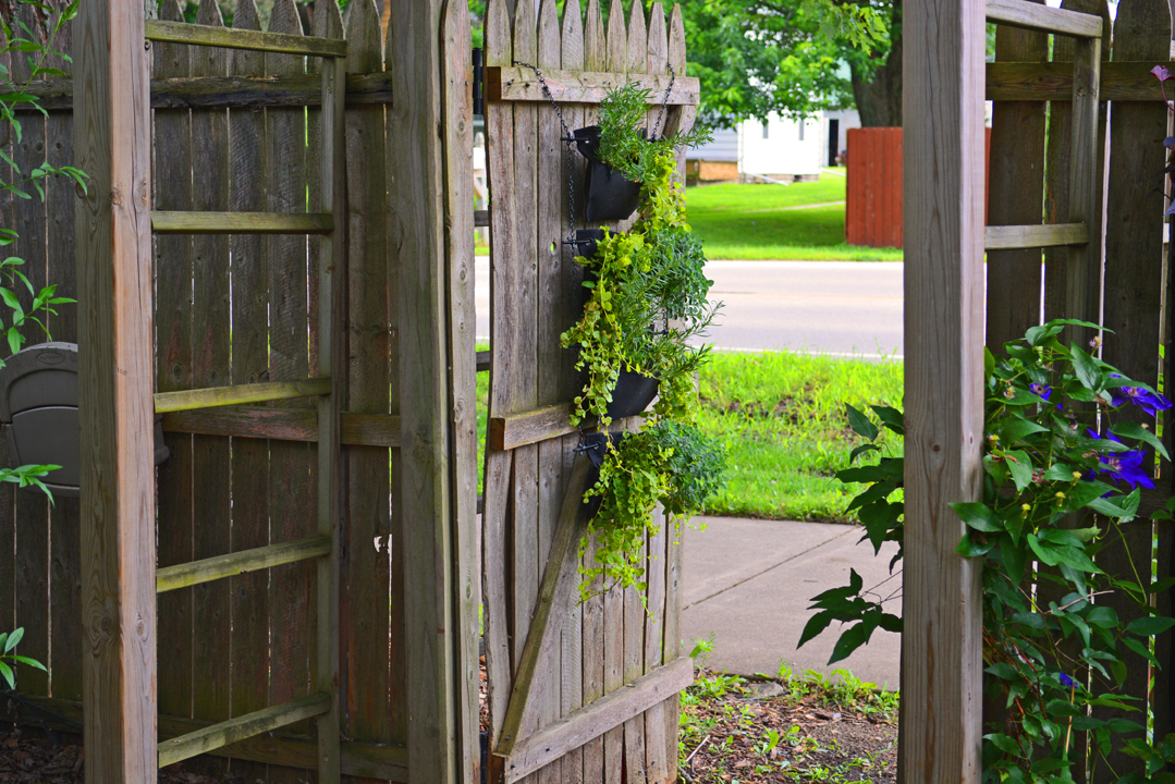 Living Wall Gate Pocket Garden