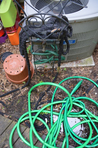 Messy Garden Hoses