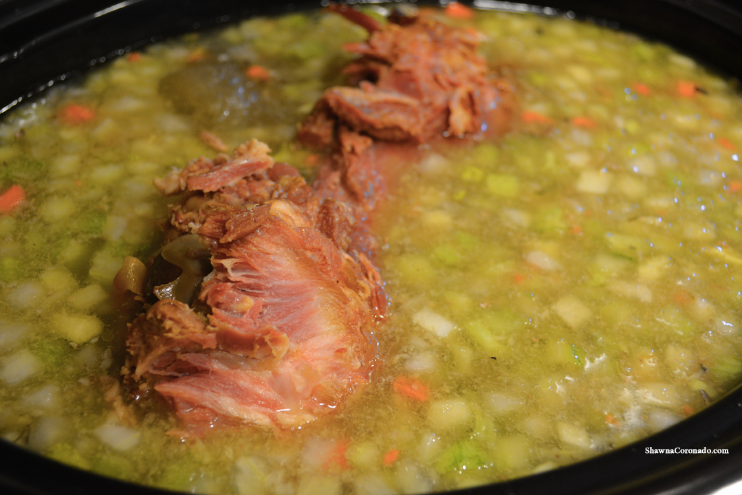 Christmas Ham Bone Crockpot Soup Recipe Beekman Style ⋆