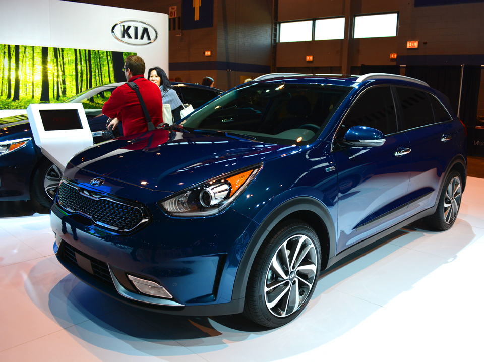 KIA Niro Car Auto Show