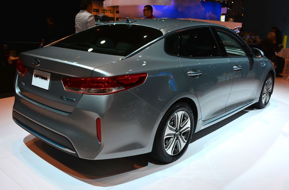 Kia Optima Hybrid Auto Show