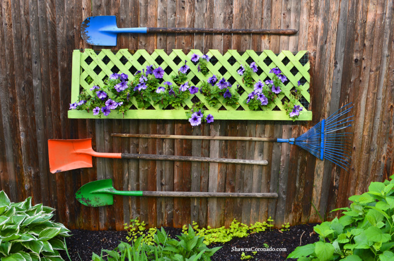 Shovel Wall Garden Art Shawna Coronado