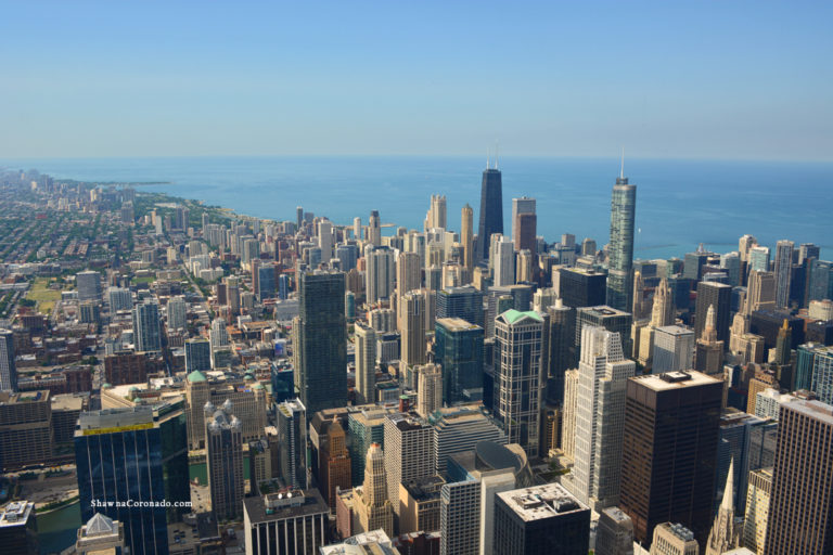 Chicago Skyline from Willis Tower.