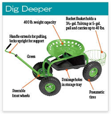 Deluxe Tractor Scoot Illustration