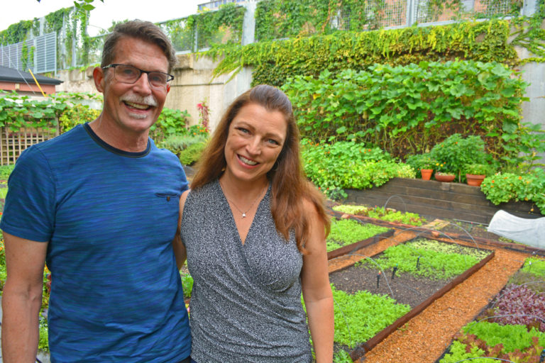 Rick Bayless and Shawna Coronado