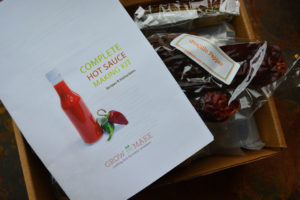 Homemade Hot Sauce Kit and Instructions