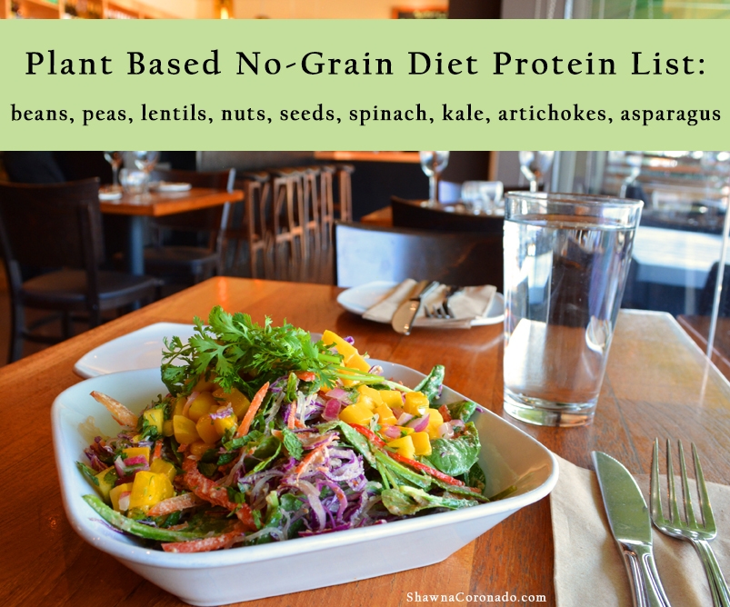 Plant based no grain protein list