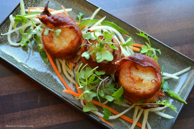 Bacon Wrapped Scallops at Biltmore Estate