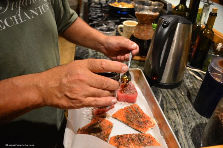Phenomenal Lavender Salmon Rub Recipe from Peace Tree Farm