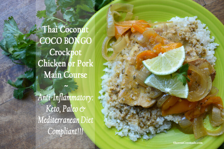 Thai Coconut Coco Bongo Crockpot – Small Thanksgiving or Christmas Main Course Recipe