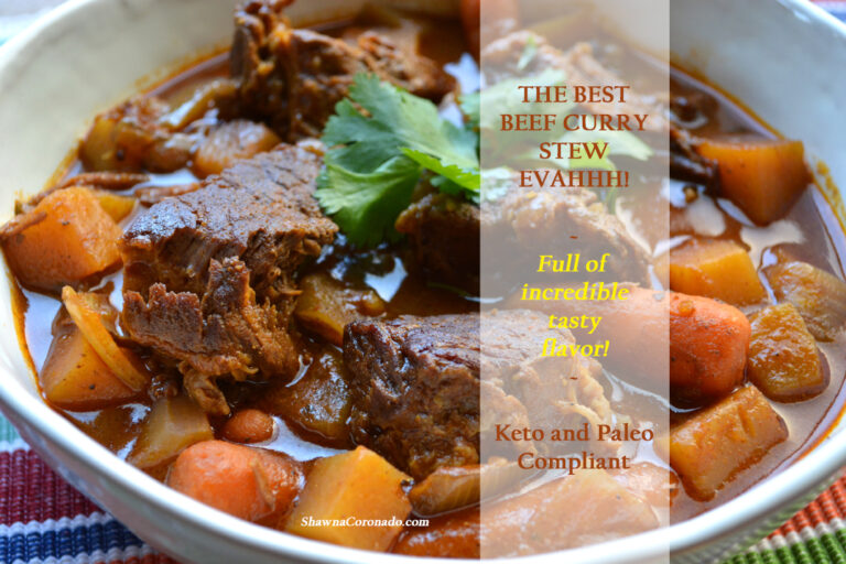 Beef Curry Stew – Small Thanksgiving or Christmas Main Course Recipe