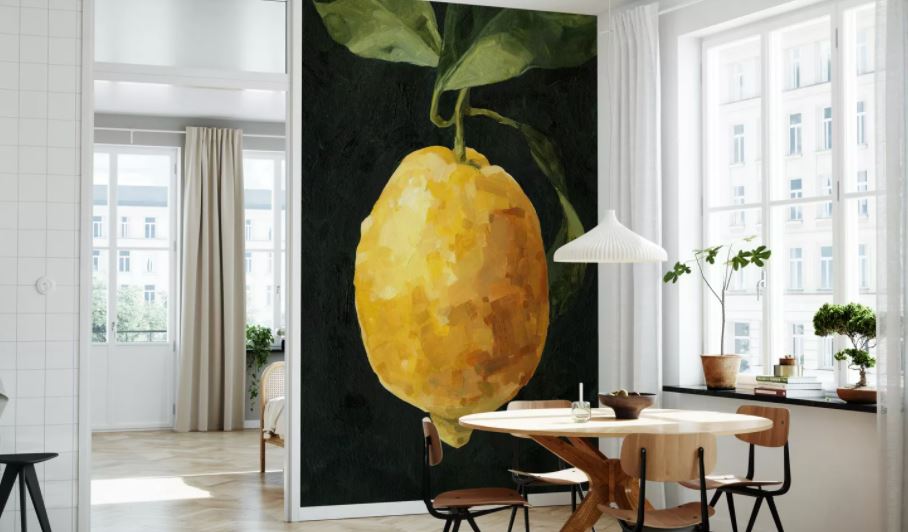  Lemon mural design