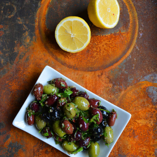 Herb-Marinated Olives, the Magical Fruit Recipe