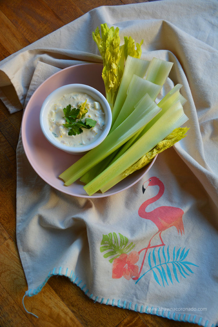 Lemon Tuna Celery Dip Recipe