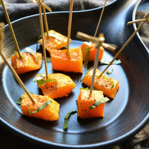 Italian Roasted Butternut Squash Bites Recipe