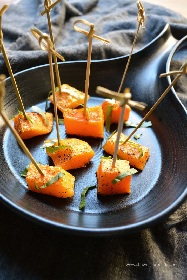 Italian Roasted Butternut Squash Bites Recipe