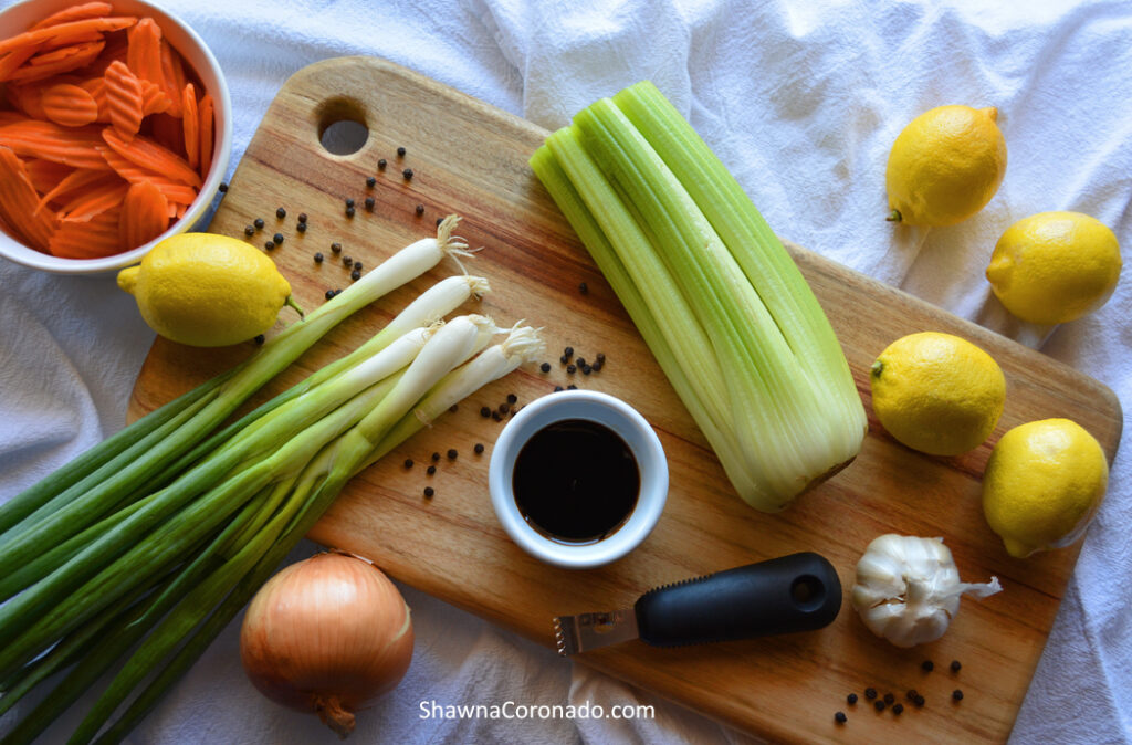 Chicken Lemon Stirfry Ingredients