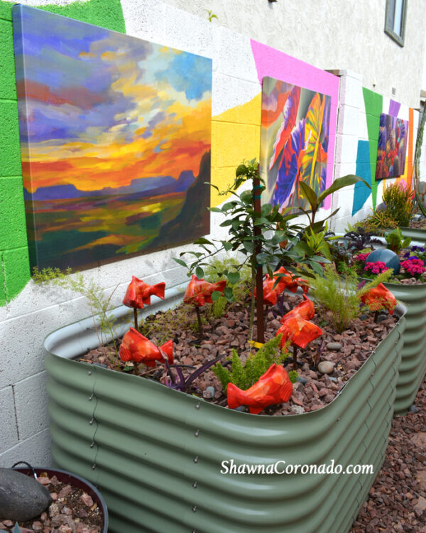 Desert Garden Art View