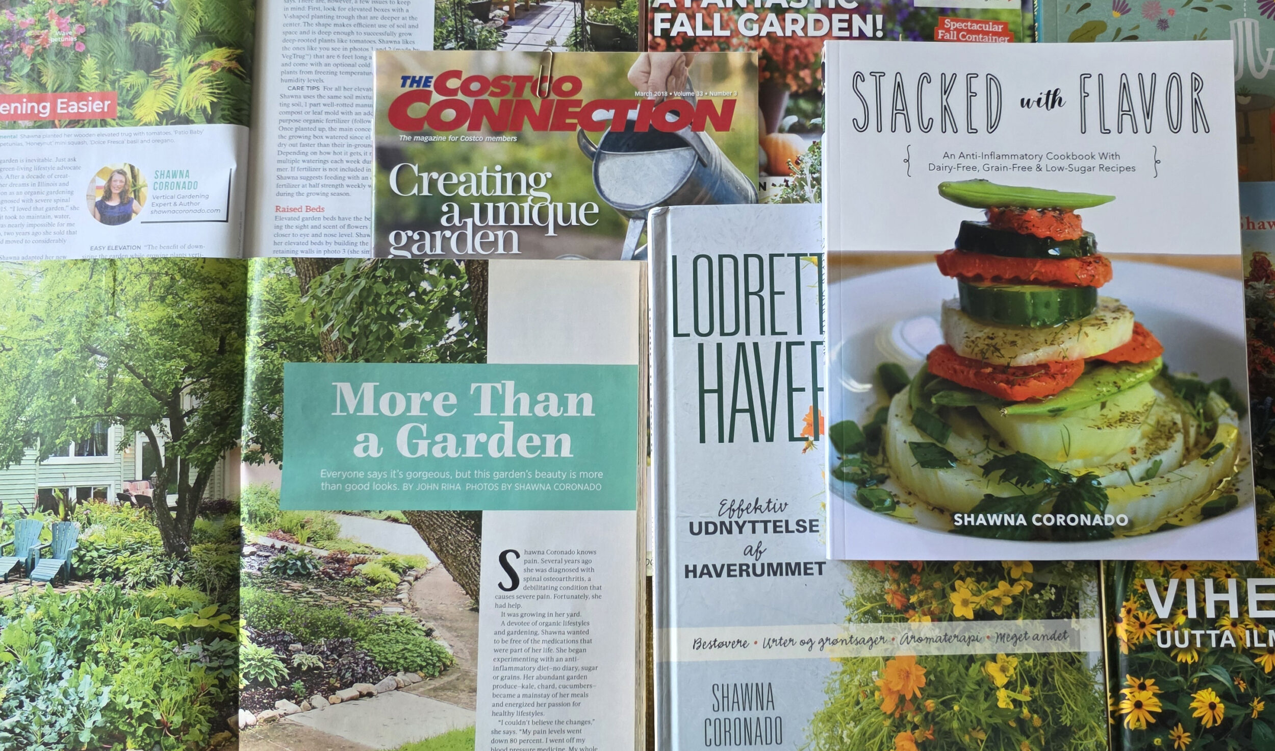 Shawna Coronado Magazine and Book Collage Image